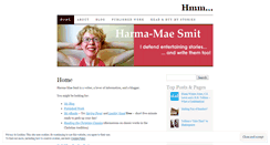 Desktop Screenshot of harmamaesmit.com